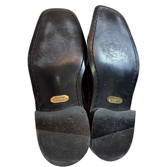 STACY ADAMS Genuine Snake Leather Oxfords - Picture 10 of 10